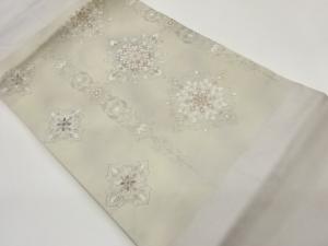 花菱も華文模様刺繍名古屋帯